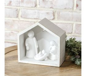 White Cement Nativity