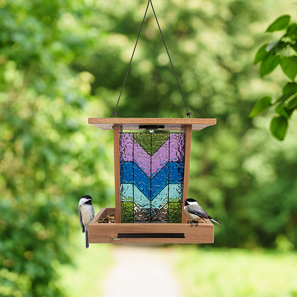 Cedar Hopper w/ Solar Light