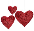 Red Sequin Hearts