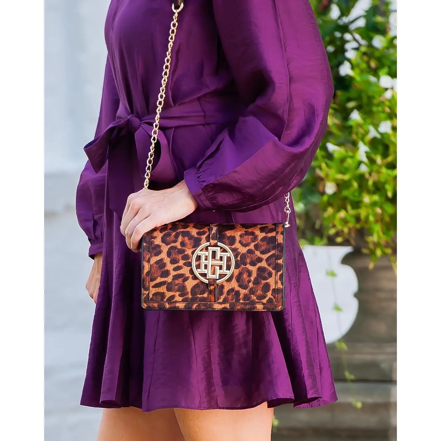 Cecilia Circle Logo Handbag