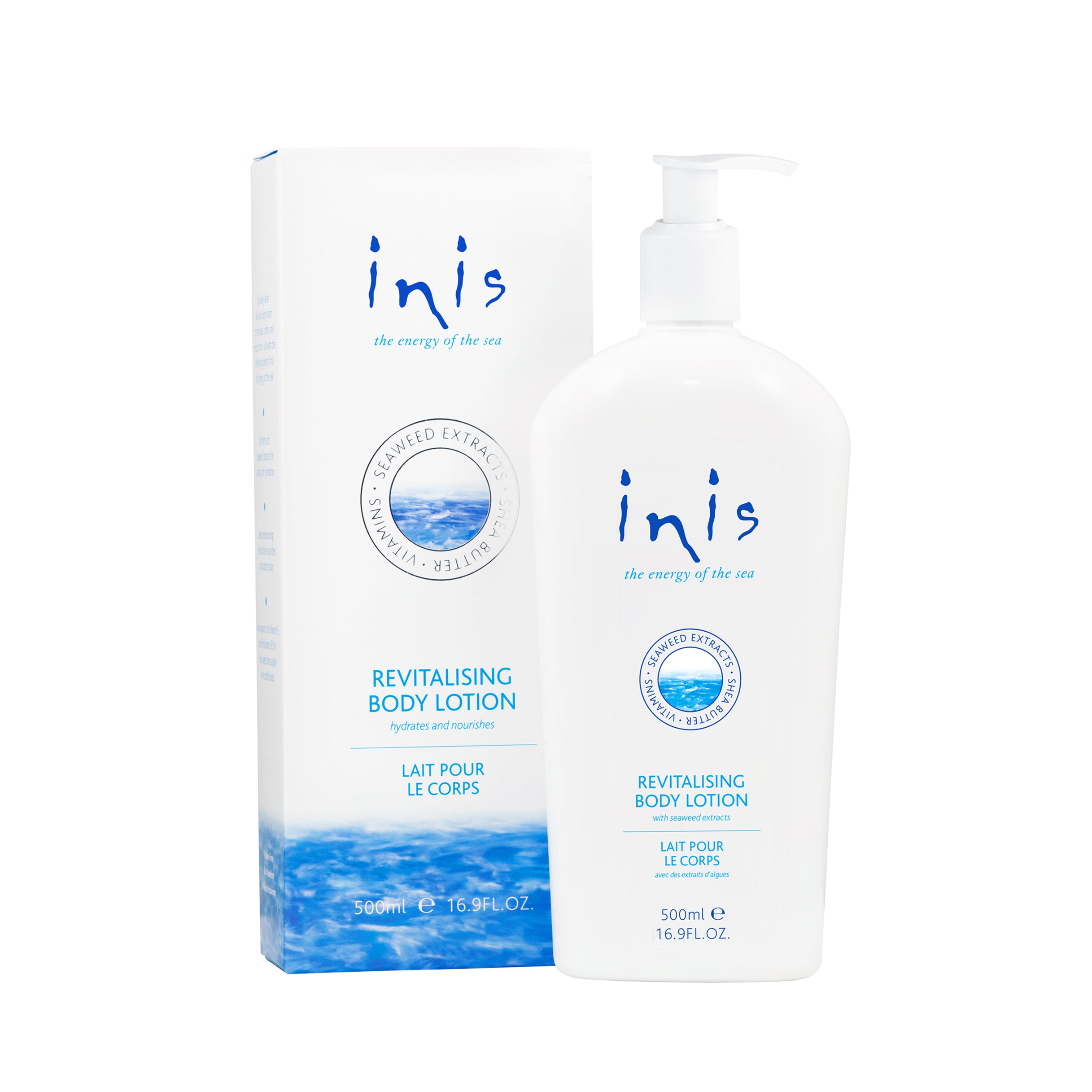Inis Body Lotion Pump Bottle 16.9